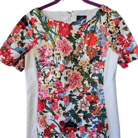 Adrianna Papell Floral Shift Dress NWOT - Picture 2 of 9